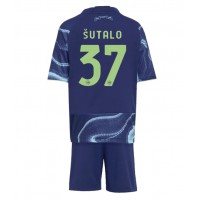 Ajax Josip Sutalo #37 Bortedraktsett Barn 2025-26 Kortermet (+ Korte bukser)
